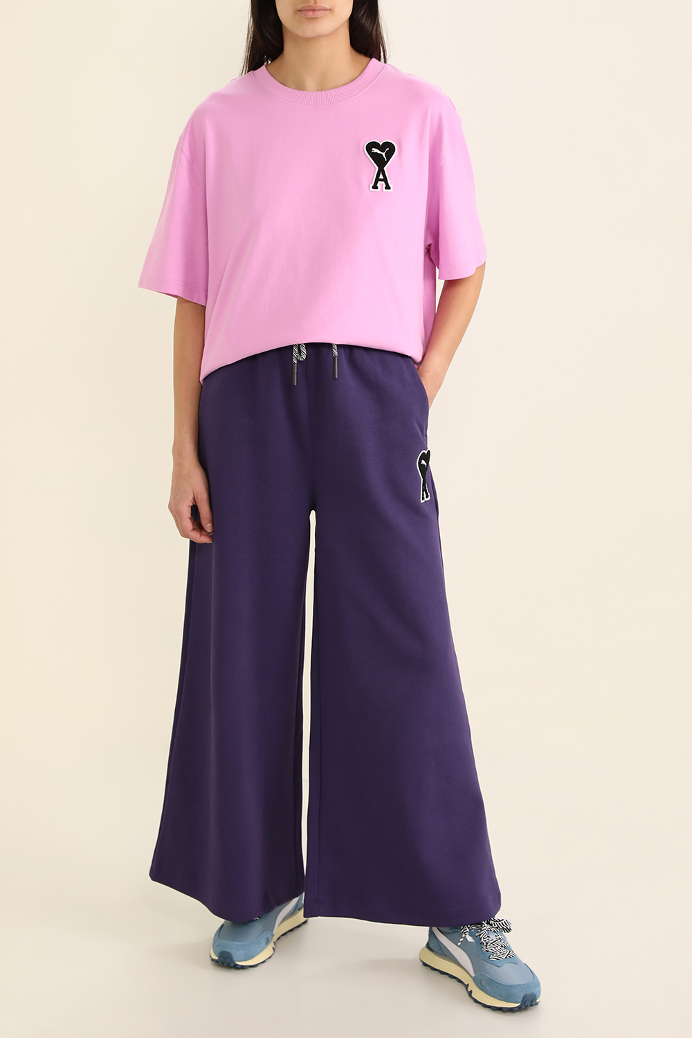 פומה X אמי חולצת טי מכותנה אורגנית